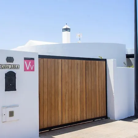 Villa Casa Lola Lanzarote Piscina Climatizada Y Wifi Free *
